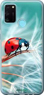 Силиконовый чехол Божья коровка для Huawei Honor 9A - 6049u-1900 изображение 