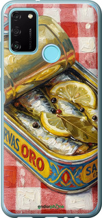 Силиконовый чехол Vintage Sardine Tin Phone для Huawei Honor 9A - 6772u-1900 изображение 