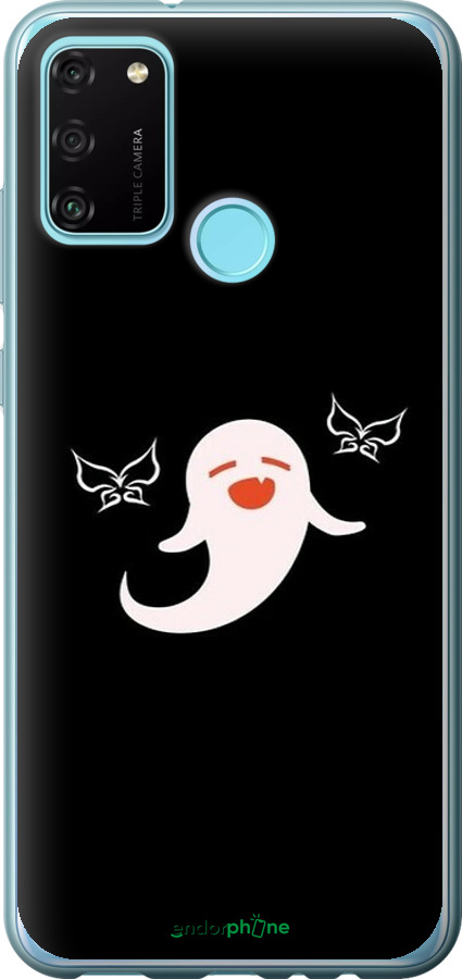 Силиконовый чехол Genshin Impact Ху Тао Искусство духа-призрака для Huawei Honor 9A - 6534u-1900 изображение 