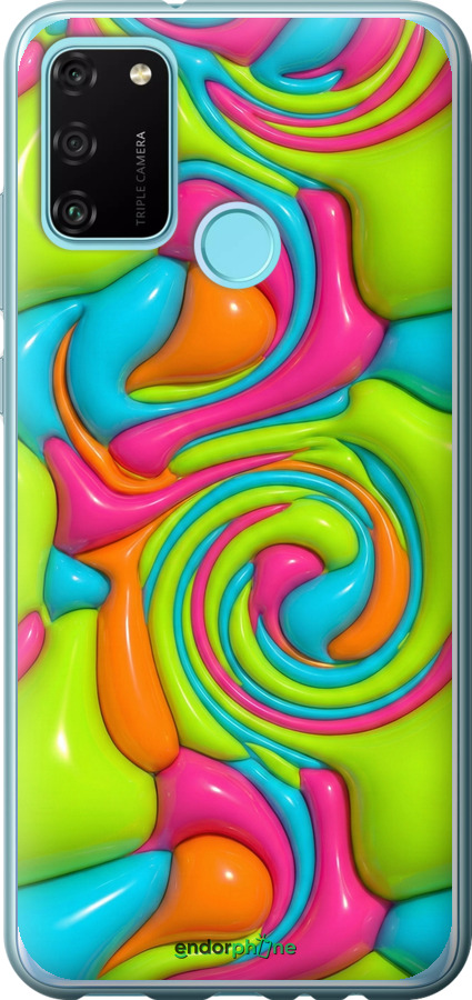 Силиконовый чехол Y2K Jelly Dream для Huawei Honor 9A - 6780u-1900 изображение 