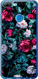 Силиконовый чехол Сад и розы для Huawei Honor 9i - 6483u-1853 изображение 