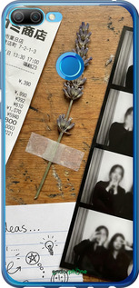 Силиконовый чехол Aesthetic Scrapbook Collage для Huawei Honor 9i - 6773u-1853 изображение 