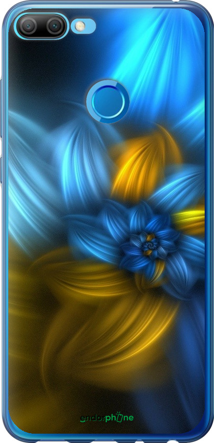 

Силіконовий чохол "Візерунок 46" для Huawei Honor 9i, Синій