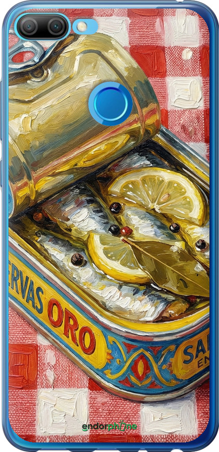 Силіконовий чехол Vintage Sardine Tin Phone для Huawei Honor 9i - 6772u-1853 изображение 