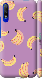 3D пластиковий матовий чехол Банани для Huawei Honor 9X - 4312m-1746 изображение 