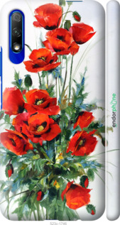 3D пластиковый матовый чехол Маки для Huawei Honor 9X - 523m-1746 изображение 