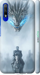 3D пластиковий матовий чехол № 5352 для Huawei Honor 9X - 5352m-1746 изображение 