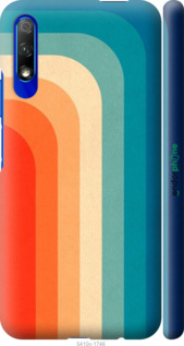 3D пластиковий матовий чехол № 5410 для Huawei Honor 9X - 5410m-1746 изображение 