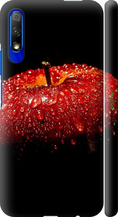 3D пластиковий матовий чехол Яблуко для Huawei Honor 9X - 6022m-1746 изображение 