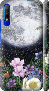 3D пластиковый матовый чехол Полночь в саду II для Huawei Honor 9X - 6424m-1746 изображение 
