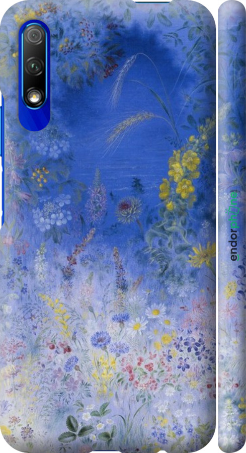 3D пластиковий матовий чехол Білокур для Huawei Honor 9X - 5908m-1746 изображение 