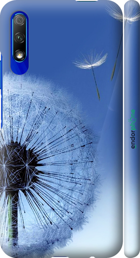 3D пластиковый матовый чехол Одуванчик для Huawei Honor 9X - 6005m-1746 изображение 