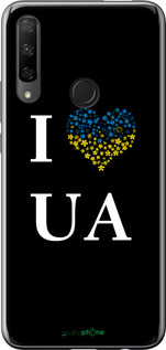 Силіконовий чехол I love UA для Huawei Honor 9X - 1112u-1746 изображение 