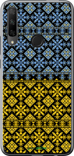 Силіконовий чехол Жовто-блакитна вишиванка для Huawei Honor 9X - 1169u-1746 изображение 