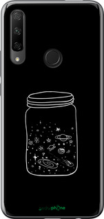 Силиконовый чехол Космос в банке для Huawei Honor 9X - 4297u-1746 изображение 