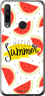 Силиконовый чехол Hello Summer для Huawei Honor 9X - 4356u-1746 изображение 