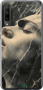 Силиконовый чехол Мраморная женщина для Huawei Honor 9X - 6040u-1746 изображение 