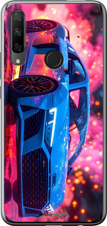 Силиконовый чехол Ауди для Huawei Honor 9X - 6286u-1746 изображение 