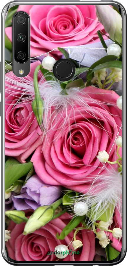 

Силіконовий чохол "Ніжність" для Huawei Honor 9X, Рожевий