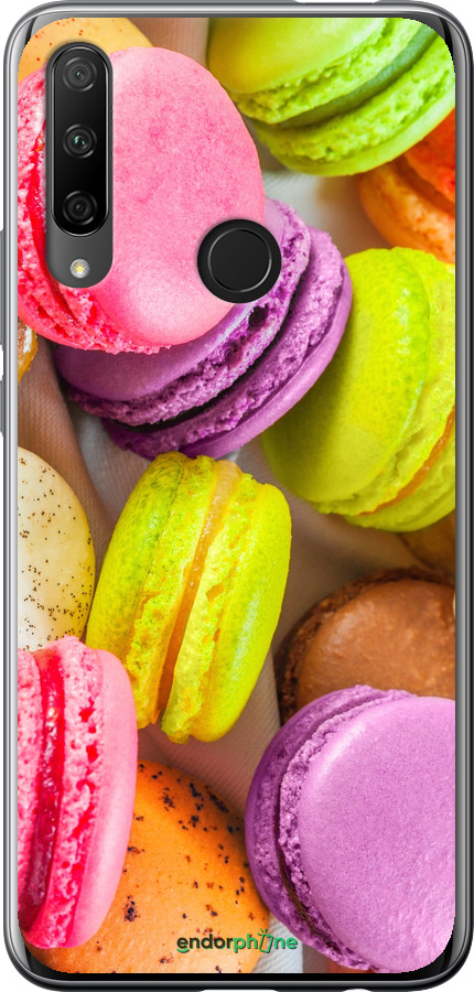 

Coque du Silicone "Macarons" pour Huawei Honor 9X, Jaune