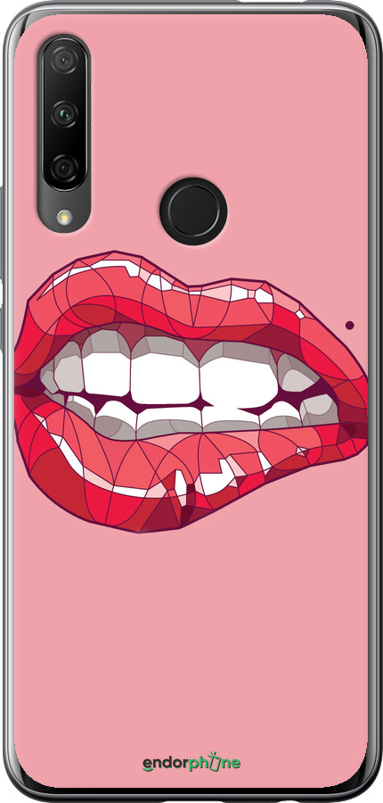 Силіконовий чехол Sexy lips для Huawei Honor 9X - 4174u-1746 изображение 