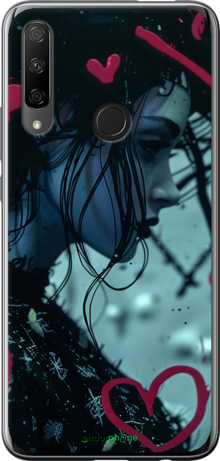 Силіконовий чехол XO Love v2 для Huawei Honor 9X - 6057u-1746 изображение 