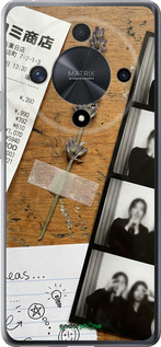 Силіконовий чехол Aesthetic Scrapbook Collage для Huawei Honor Magic6 Lite - 6773u-3685 изображение 