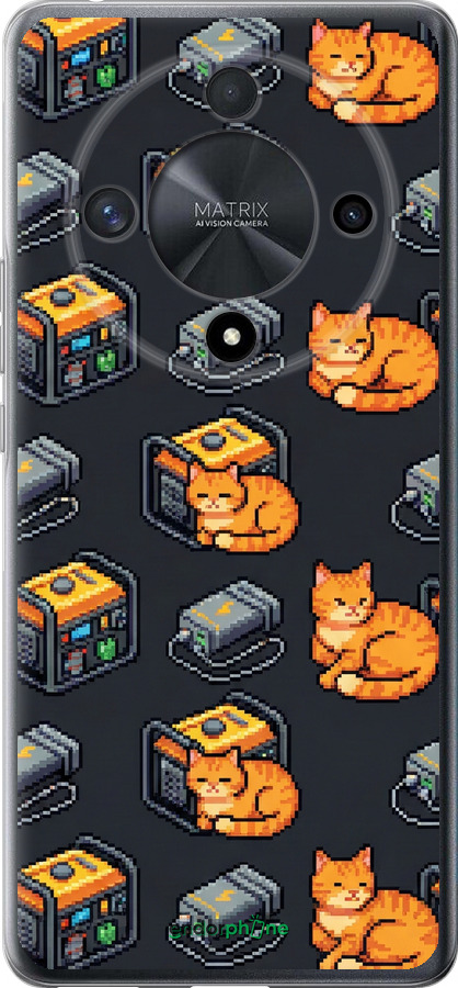 Силіконовий чехол Autonomous Zone для Huawei Honor Magic6 Lite - 6771u-3685 изображение 