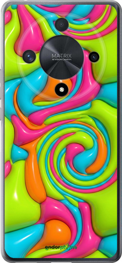 Силіконовий чехол Y2K Jelly Dream для Huawei Honor X9b 5G - 6780u-3787 изображение 