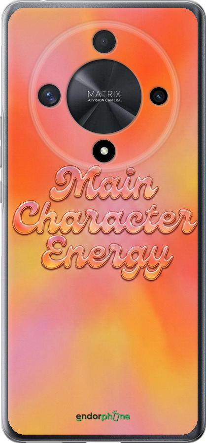 Силиконовый чехол Aura Gradient Main Character Energy Aesthetic Y2K для Huawei Honor X9b 5G - 6783u-3787 изображение 