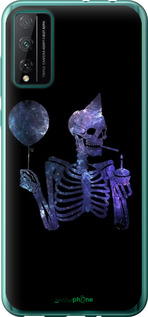 Силіконовий чехол Скелетне мистецтво для Huawei Honor Play 4T Pro - 6536u-1914 изображение 