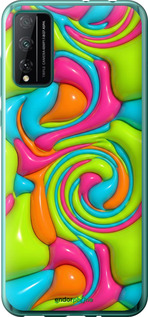 Силиконовый чехол Y2K Jelly Dream для Huawei Honor Play 4T Pro - 6780u-1914 изображение 