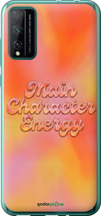 Силиконовый чехол Aura Gradient Main Character Energy Aesthetic Y2K для Huawei Honor Play 4T Pro - 6783u-1914 изображение 