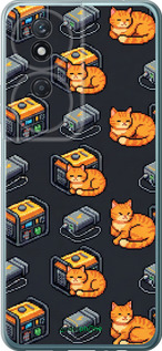 Силиконовый чехол Autonomous Zone для Huawei Honor Play 50 Plus - 6771u-3399 изображение 