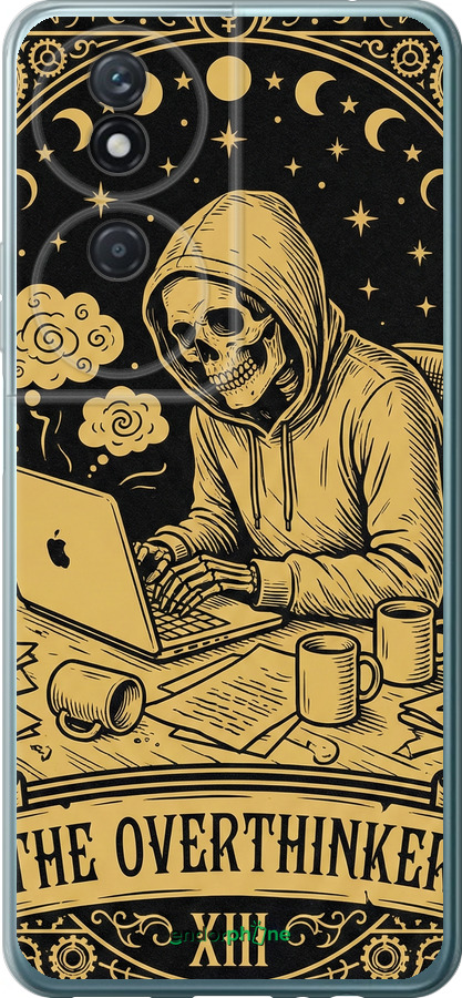 Силіконовий чехол The Overthinker для Huawei Honor Play 50 Plus - 6774u-3399 изображение 