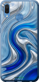 2D пластиковый чехол Liquid Chrome для Huawei Honor Play - 6781t-1533 изображение 