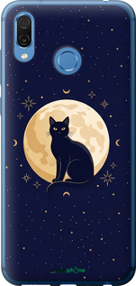 2D пластиковый чехол Cute Cat Celestial/Witchy для Huawei Honor Play - 6787t-1533 изображение 