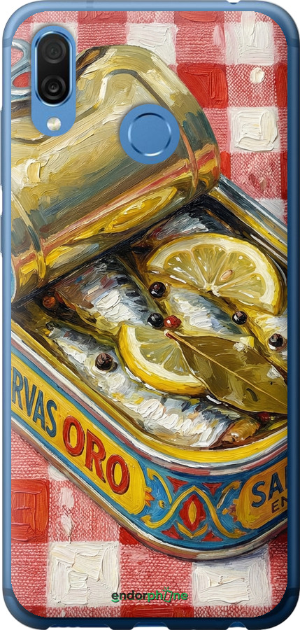 2D пластиковый чехол Vintage Sardine Tin Phone для Huawei Honor Play - 6772t-1533 изображение 