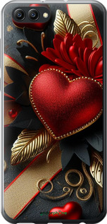 Силіконовий чехол Сердечки v2 для Huawei Honor V10 / View 10 - 5832u-1579 изображение 