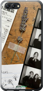 Силиконовый чехол Aesthetic Scrapbook Collage для Huawei Honor V10 / View 10 - 6773u-1579 изображение 