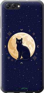 Силиконовый чехол 'Cute Cat Celestial/Witchy' для Huawei Honor V10 / View 10 изображение 3