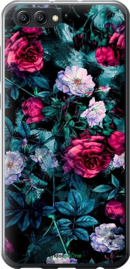 Силіконовий чехол Сад та троянди для Huawei Honor V10 / View 10 - 6483u-1579 изображение 