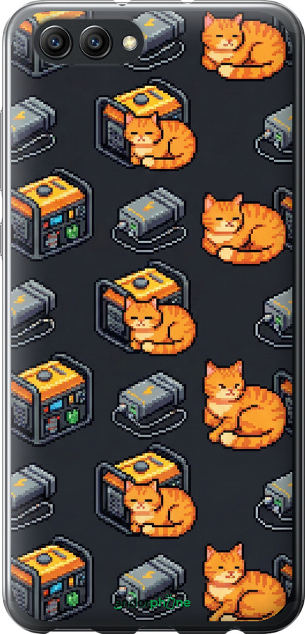 Силиконовый чехол Autonomous Zone для Huawei Honor V10 / View 10 - 6771u-1579 изображение 