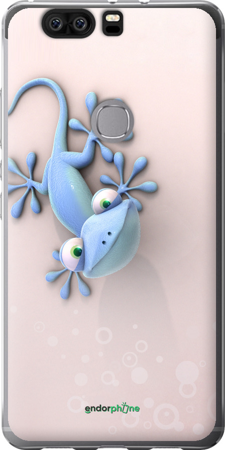 

Силіконовий чохол "Гекончик" для Huawei Honor V8, Рожевий