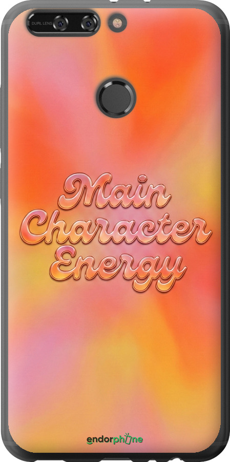 Силиконовый чехол Aura Gradient Main Character Energy Aesthetic Y2K для Huawei Honor V9 / Honor 8 Pro - 6783u-1246 изображение 