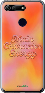 Силиконовый чехол Aura Gradient Main Character Energy Aesthetic Y2K для Huawei Honor View 20 - 6783u-1645 изображение 