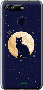 Силиконовый чехол 'Cute Cat Celestial/Witchy' для Huawei Honor View 20 изображение 3