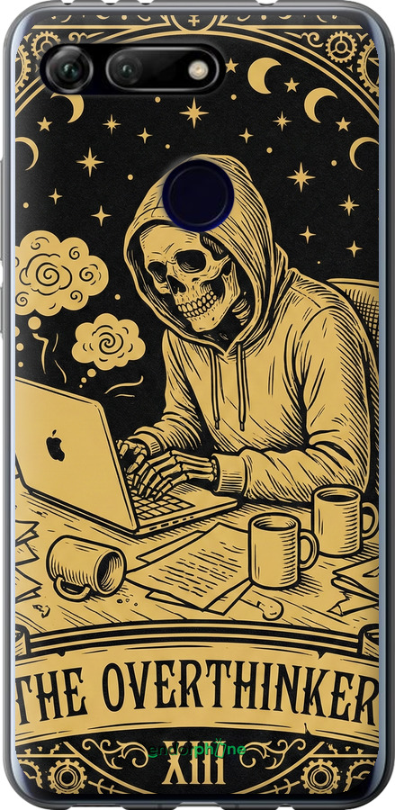 Силіконовий чехол The Overthinker для Huawei Honor View 20 - 6774u-1645 изображение 