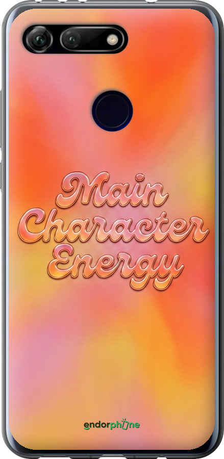 Силиконовый чехол Aura Gradient Main Character Energy Aesthetic Y2K для Huawei Honor View 20 - 6783u-1645 изображение 