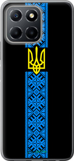 Силиконовый чехол Тризуб в вышиванке для Huawei honor X6 - 1158u-3341 изображение 